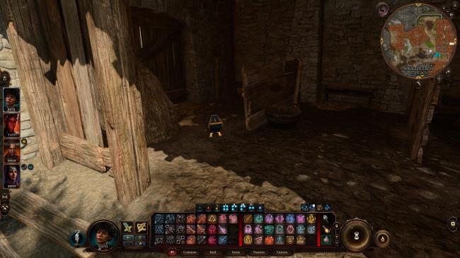 Baldur's Gate 3 Barn With Gilded Chest